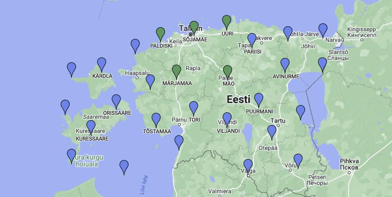 Hadnet.GNSS Network in Estonia